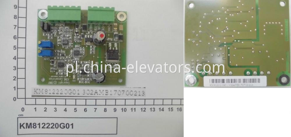 KONE Elevator LCEVTC Board KM812220G01